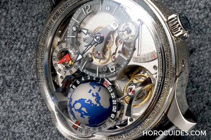 GREUBEL FORSEY - GMT - （Earth） - 世界時區怎麼看？GF GMT Earth直接做出一顆地球！