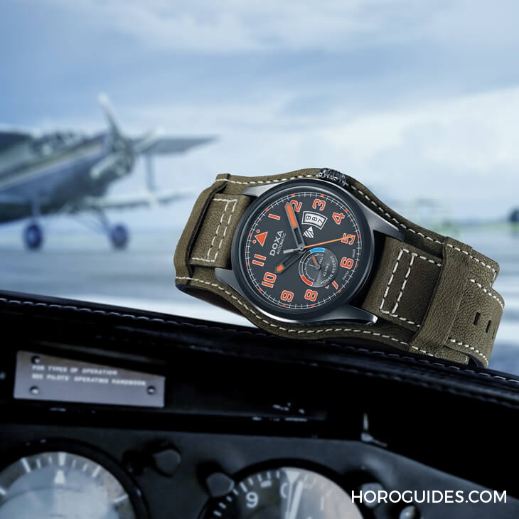 DOXA - GrandeMetre - D210BBK - 現代實搭又有型，瑞士DOXA時度表四大穿戴風格