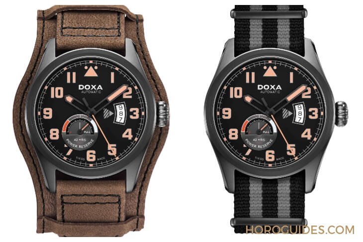 DOXA - GrandeMetre - D210BBK - 現代實搭又有型，瑞士DOXA時度表四大穿戴風格