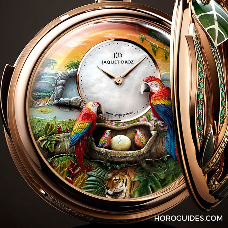 JAQUET DROZ - 藝術工坊 - J031033200 - 價值100萬美金的懷錶有多厲害?JAQUET DROZ週年大作