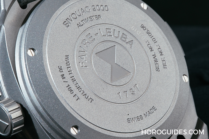 FAVRE-LEUBA - RAIDER - 00.10105.06.45.45 - 隨身測高專家，地表最強高度腕錶-Raider BIVOUAC 9000 