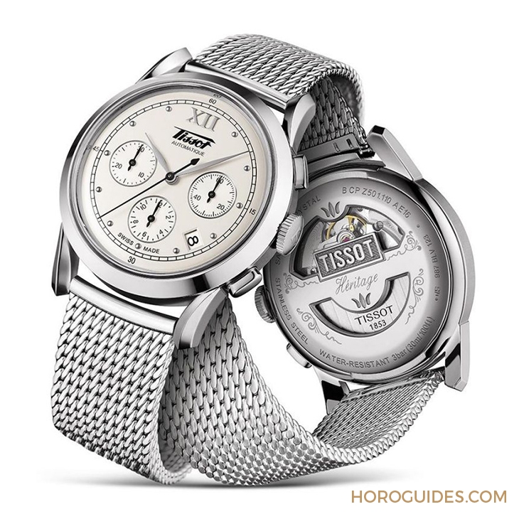 TISSOT - HERITAGE - T66.1.782.33 - 重獲新生的博物館級時計，細節就是到位-TISSOT Heritage 1948