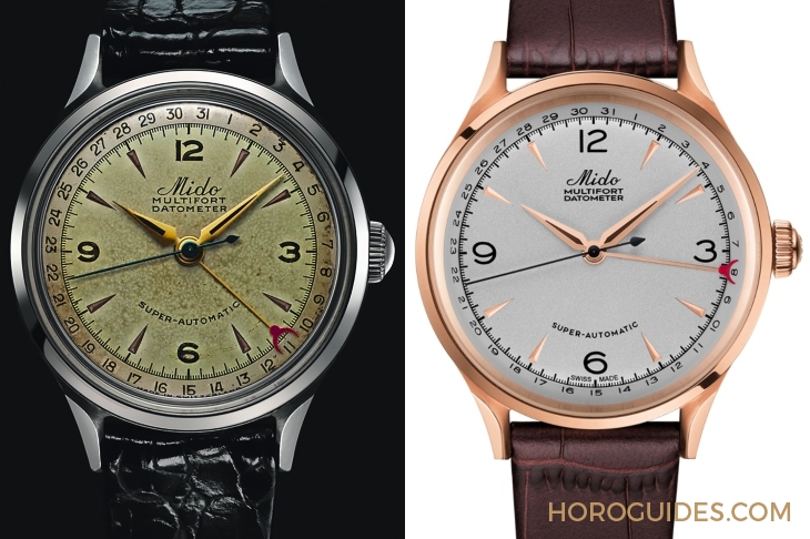 MIDO - MULTIFORT - M036.407.36.031.00 - 復刻1939經典之作-Multifort Datometer限量版腕錶