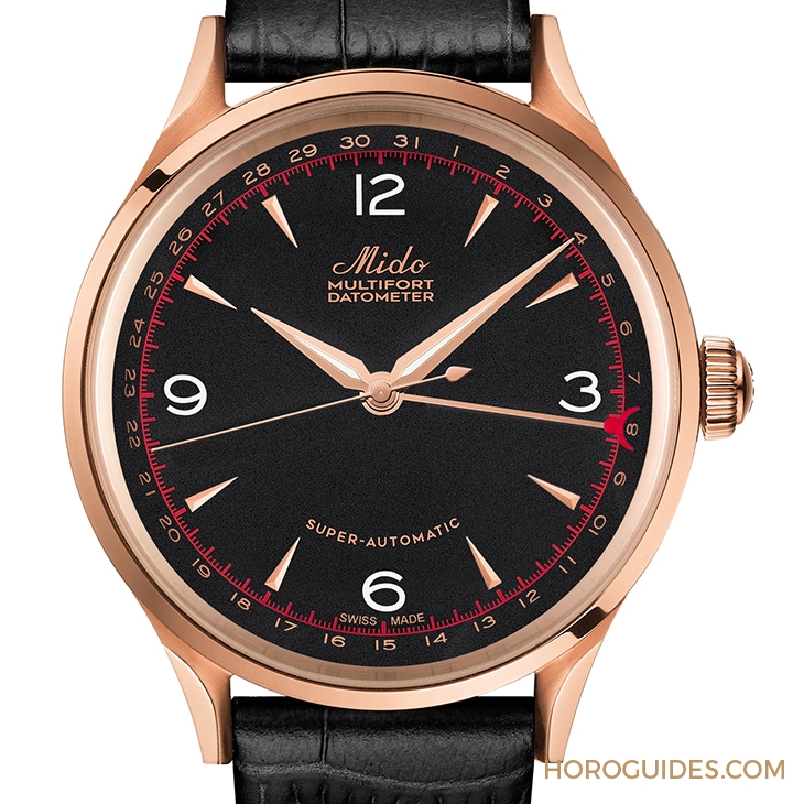 MIDO - MULTIFORT - M036.407.36.031.00 - 復刻1939經典之作-Multifort Datometer限量版腕錶