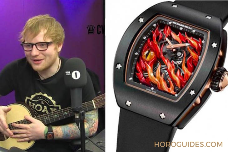 PATEK PHILIPPE - [名人錶盒] 最愛錶的小鮮肉Ed Sheeran，還有什麼頂級錶沒SHOW？