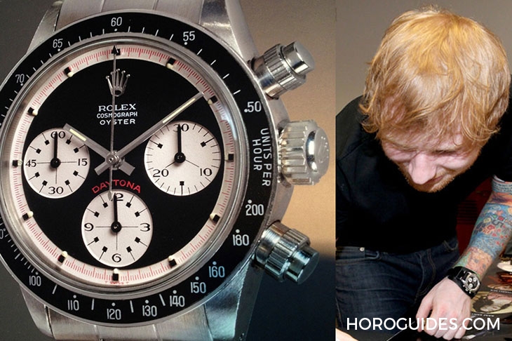 PATEK PHILIPPE - [名人錶盒] 最愛錶的小鮮肉Ed Sheeran，還有什麼頂級錶沒SHOW？