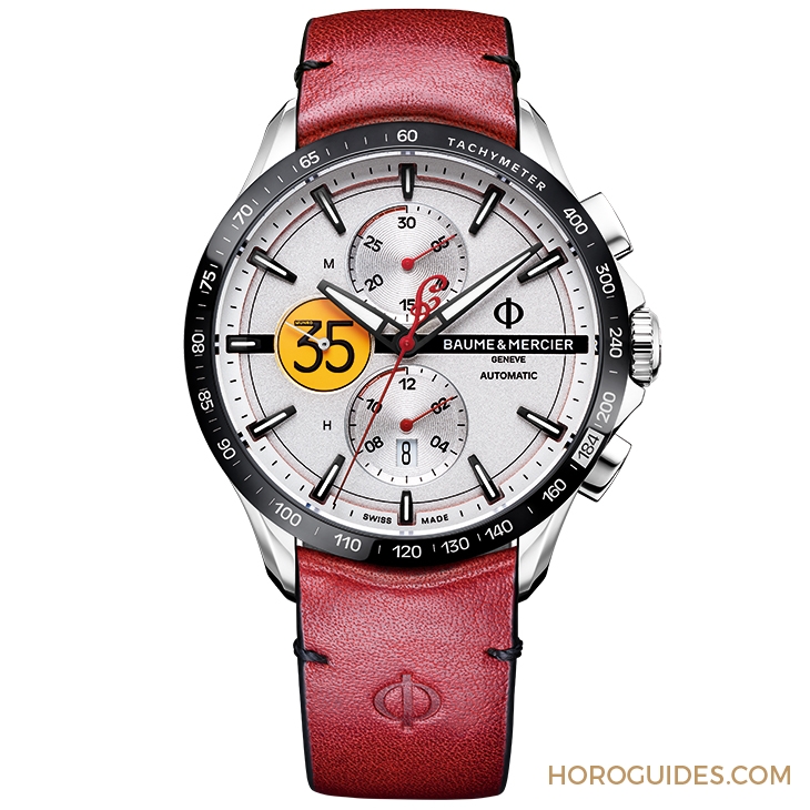 Baume & Mercier - Clifton - M0A10404 - BAUME & MERCIER與印第安摩托車攜手, 向摩托車傳奇人物Burt Munro致敬!