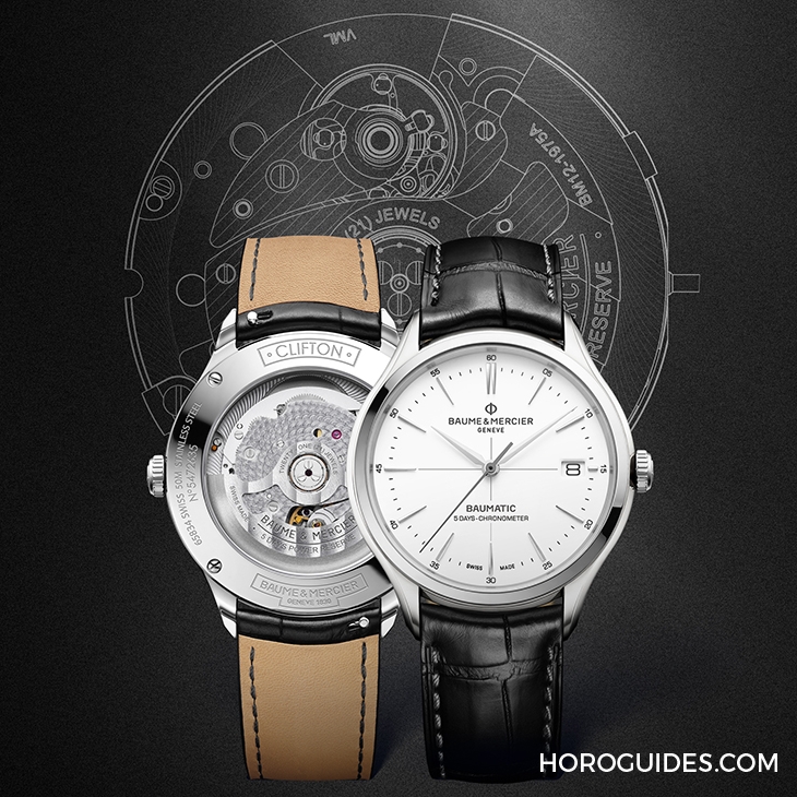 Baume & Mercier - Clifton - M0A10436 - 高規格自製機芯Baumatic，名士推出高性價比話題之選