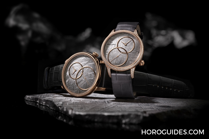 JAQUET DROZ - GRANDE SECONDE - J006013271 - 天外飛來一筆，JAQUET DROZ打造獨一無二的隕石錶盤
