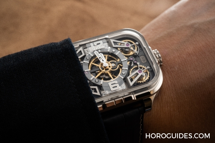 HARRY WINSTON - Histoire de Tourbillon - HCOMQT53WW001 - 上手 ! Harry Winston 四陀飛輪腕錶 Histoire de Tourbillon 10 號腕錶
