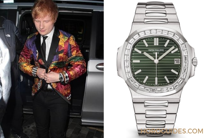 PATEK PHILIPPE - [名人錶盒] 最愛錶的小鮮肉Ed Sheeran，還有什麼頂級錶沒SHOW？