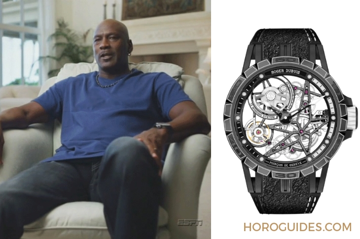 ROLEX - [名人錶盒] 回憶人生的感人時刻，Michael Jordan戴了Roger Dubuis Excalibur Spider Pirelli 