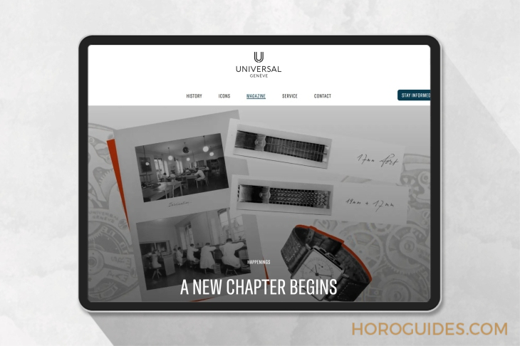 BREITLING - Universal Genève宇宙錶重啟新篇章！全新網站揭示品牌復興藍圖