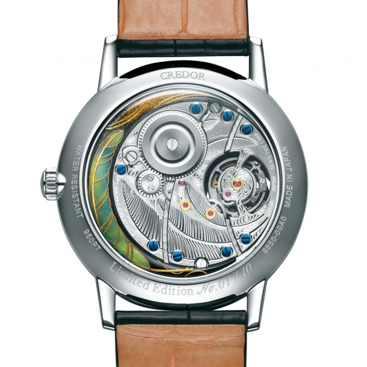 CREDOR - Goldfeather - GBCF999 - CREDOR珍稀之作：Goldfeather Tourbillon限量登場，詩意工藝凝結日本製錶美學