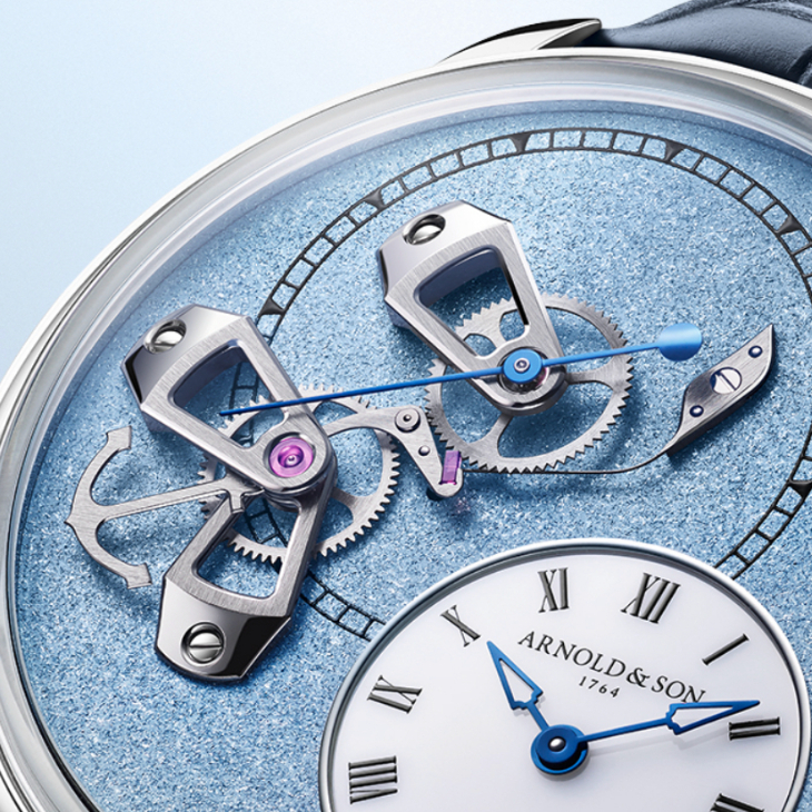 ARNOLD & Son - Arnold & Son DSTB 42 全新演繹：薄荷綠與雅詩閣藍限量登場