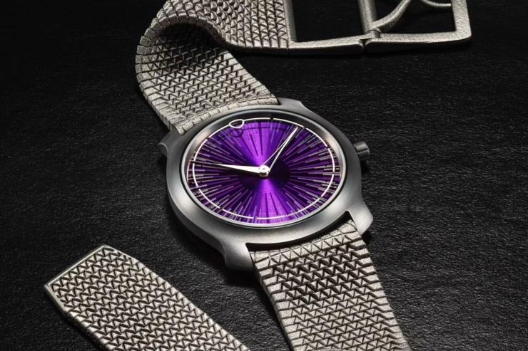 MING - MING - 3709B - MING 以 3D 列印推出全球首款 Polymesh 鈦金屬錶帶