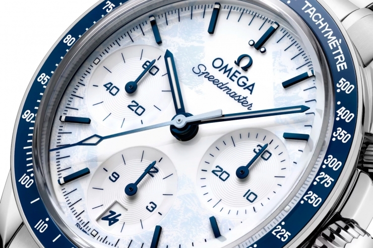 OMEGA - SPEEDMASTER - 522.30.38.50.04.001 - OMEGA發表Speedmaster 38mm Milano Cortina 2026冬奧特別版，以冰藍設計詮釋運動與時間之美