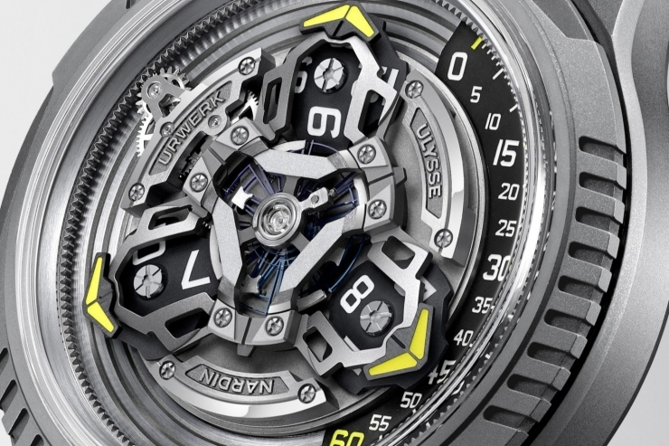 ULYSSE NARDIN - FREAK - 2413-500LE-2A-UR/3B - Ulysse Nardin × Urwerk兩大獨立製錶先鋒聯手:UR-FREAK 震撼登場
