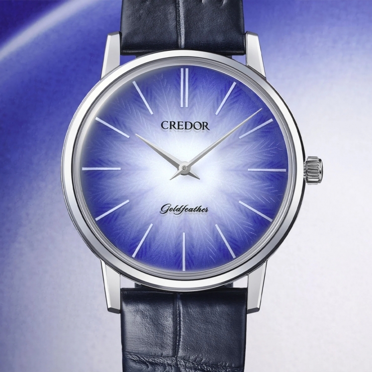 CREDOR - Goldfeather - GCBY991 - CREDOR 推出伊萬里燒瓷面腕錶，Goldfeather GCBY991 限量登場