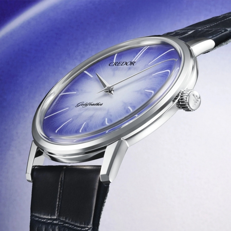 CREDOR - Goldfeather - GCBY991 - CREDOR 推出伊萬里燒瓷面腕錶，Goldfeather GCBY991 限量登場