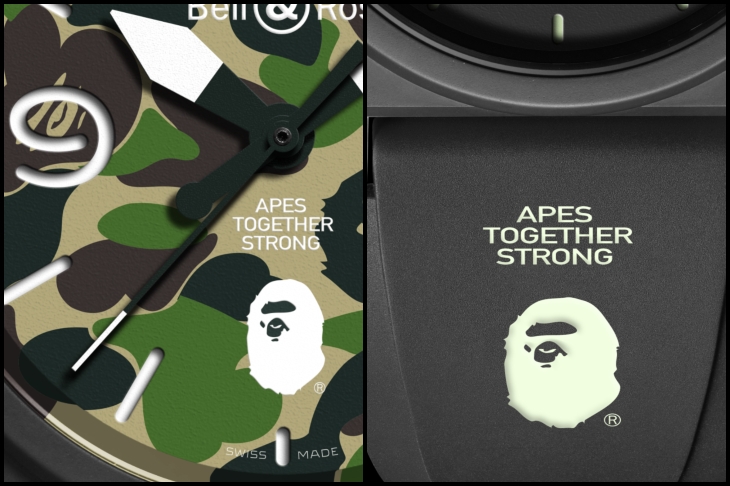 BELL & ROSS - INSTRUMENTS - 史上最迷彩的雙品牌聯名！BELL & ROSS與BAPE首度跨界合作