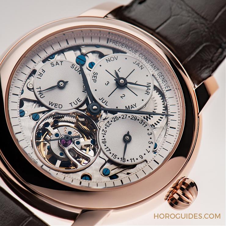 FRÉDÉRIQUE CONSTANT - 自家機芯 - FC-975MC4H6 - 慶祝康斯登創立30周年，推出高性價比限量版陀飛輪萬年曆腕錶