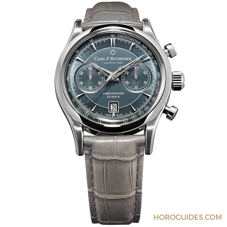 CARL F. BUCHERER - MANERO - 00.10919.03.43.01 - 一抹香檳金，帶出CARL F. BUCHERER優雅計時本色
