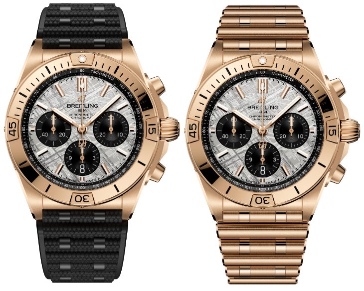 BREITLING - CHRONOMAT - RB01347A1F1S1 - 隕石獨步，征服球場｜BREITLING攜手曼城球星推出Erling Haaland Signature Chronomat限量版