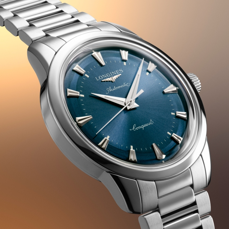 LONGINES - CONQUEST - L1.649.4.62.2 - 經典復刻，優雅列陣｜LONGINES推出Conquest Heritage系列全新錶款