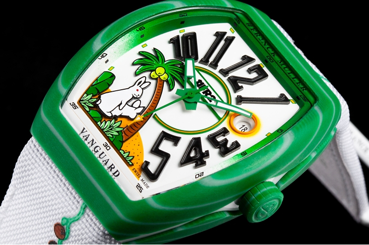 FRANCK MULLER - VANGUARD - V 41 SC DT BEACH FR2 GFRGFRG (BC) - 夏日情浪，頭狂「色」放｜FRANCK MULLER × #FR2限量新錶#FR2NCK MULLER Vanguard Beach