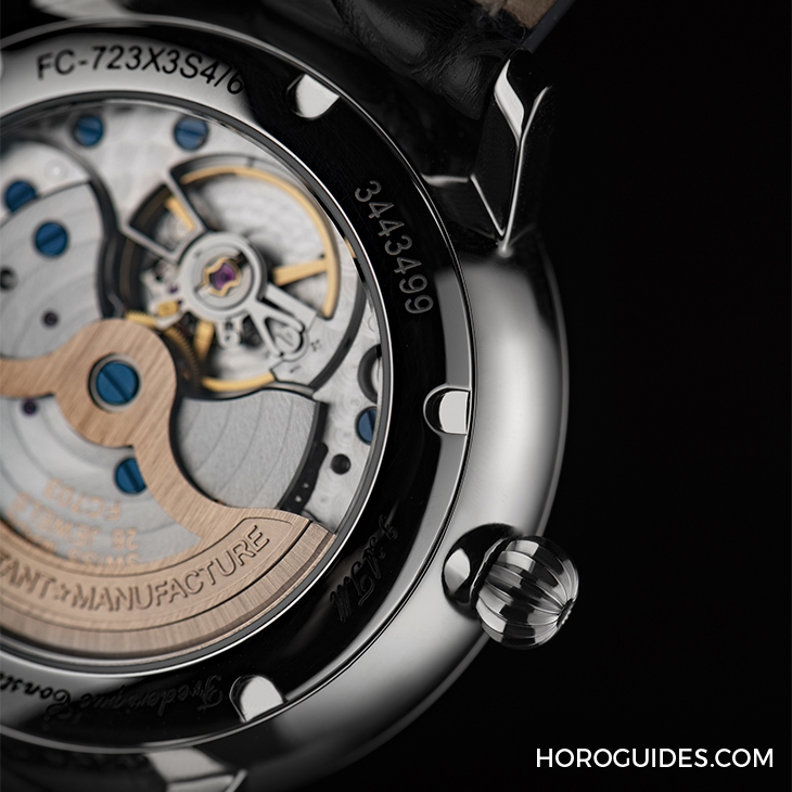 FRÉDÉRIQUE CONSTANT - 自家機芯 - FC-723GR3S6 - [BASEL 2019] 搭載第28枚自製機芯 康斯登Manufacture Slimline 50腕錶