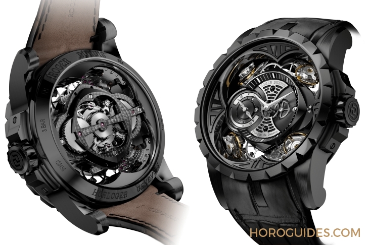 ROGER DUBUIS - EXCALIBUR - RDDBEX0829 - 黑潮來襲!羅杰杜彼Excalibur Huracán自動上鍊腕錶