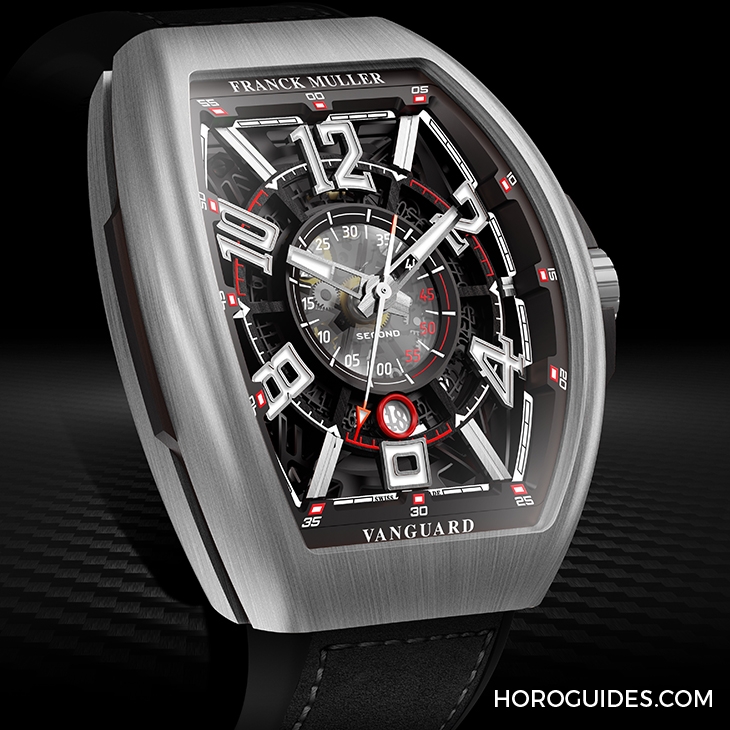 FRANCK MULLER - VANGUARD - V 45 SC DT RACING SQT TT (ER) - 跑格上手FRANCK MULLER推出全新Vanguard Racing Skeleton