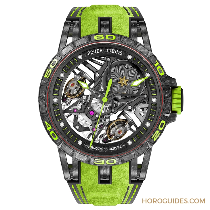 ROGER DUBUIS - EXCALIBUR - （Essenza SCV12） - Lamborghini超級跑車魂注入！Roger Dubuis超級訂製錶Excalibur Essenza SCV12桀驁現身