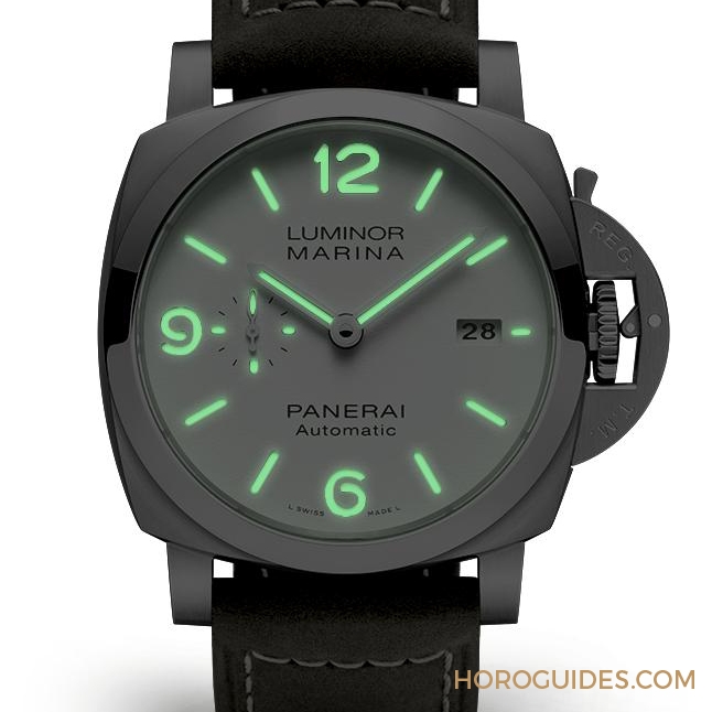 PANERAI - LUMINOR MARINA - PAM01314 - 沛納海首見白色三明治面盤！Luminor Marina PAM01314腕錶