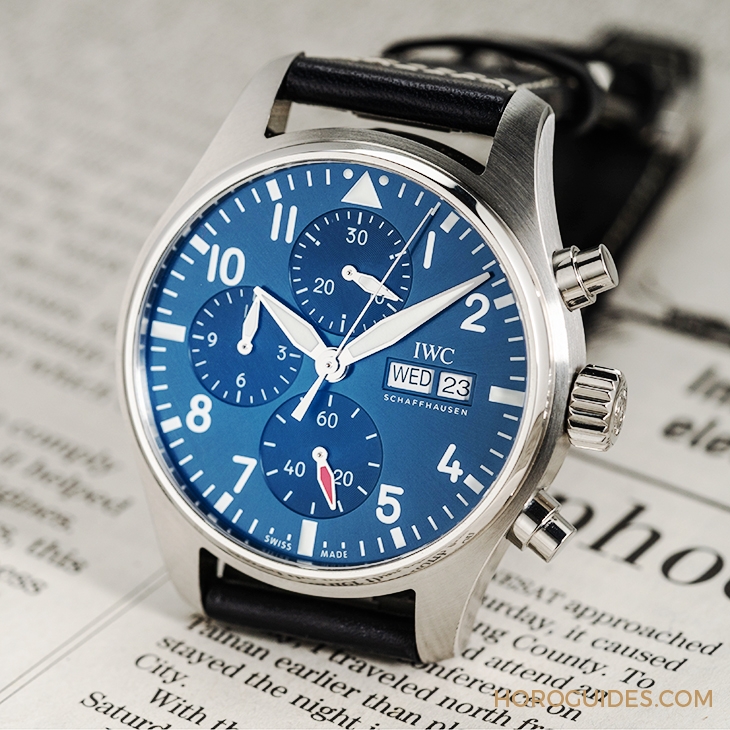 IWC - PILOT - IW388102 - 幫你試戴 ! 2021 IWC全新Pilot飛行員計時碼錶