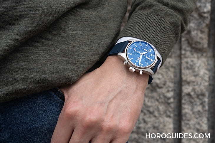 IWC - PILOT - IW388102 - 幫你試戴 ! 2021 IWC全新Pilot飛行員計時碼錶