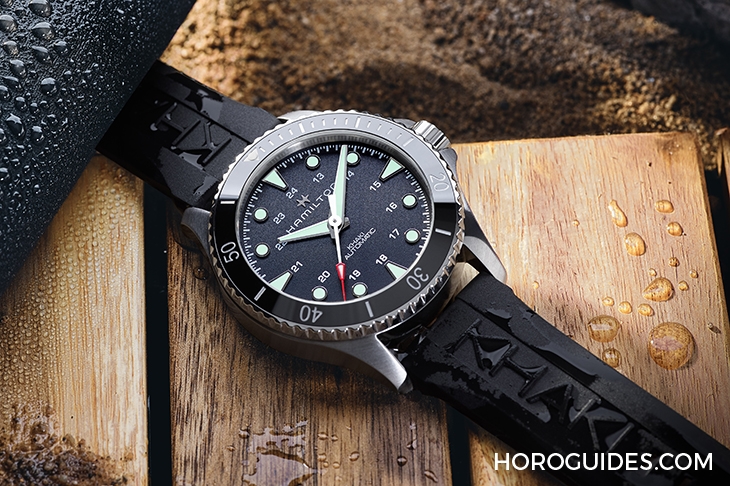 HAMILTON - KHAKI NAVY - H82505140 - 夏日潛水好夥伴｜漢米爾頓Khaki Navy卡其海軍系列Scuba自動上鍊腕錶