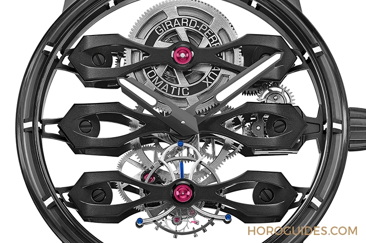 GIRARD-PERREGAUX - BRIDGES - 99296-21-001-BA6A - 懸浮幻覺來襲！GP三飛橋陀飛輪限量腕錶Aston Martin特別版