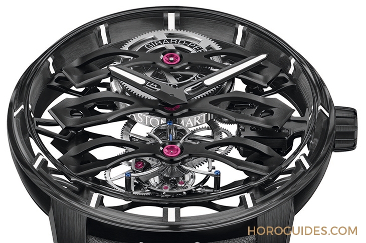 GIRARD-PERREGAUX - BRIDGES - 99296-21-001-BA6A - 懸浮幻覺來襲！GP三飛橋陀飛輪限量腕錶Aston Martin特別版