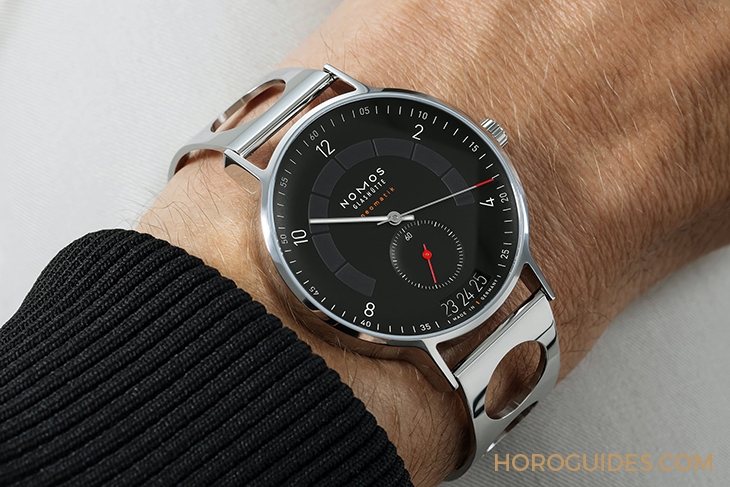 NOMOS - AUTOBAHN - 1301.S2 - 復古賽車鍊帶！NOMOS Autobahn系列「Director