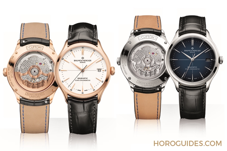 Baume & Mercier - Clifton - M0A10467 - 優雅簡約的選擇| 名士Clifton克里頓系列Baumatic腕錶