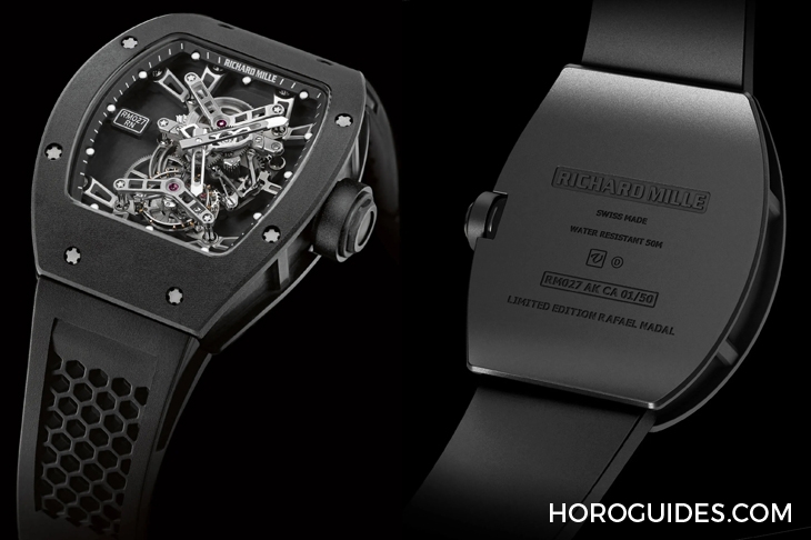 RICHARD MILLE - 【名人錶盒】紅土之王Rafael Nadal，奠定Richard Mille超輕抗震終極地位的最牛代言人