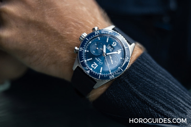 GLASHÜTTE ORIGINAL - Spezialist - 1-37-23-02-81-70 - 藍面、藍陶瓷圈打頭陣!Glashütte Original SeaQ系列首次搭載計時功能