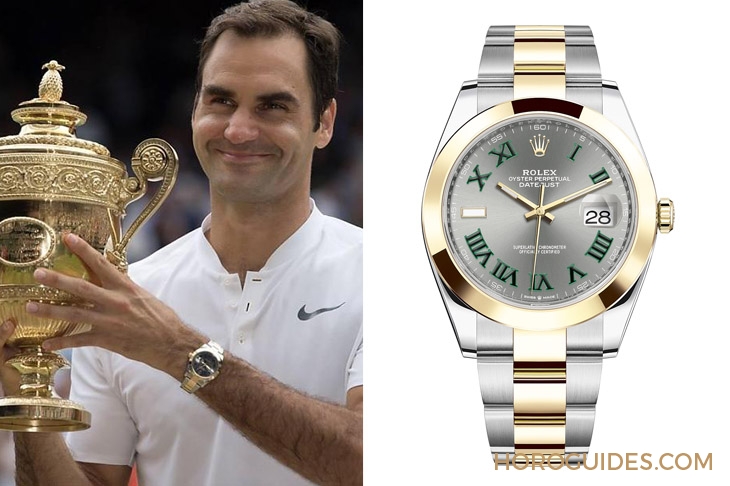 ROLEX - 回顧那些高光時刻，Roger Federer費德勒與Rolex偕伴20年