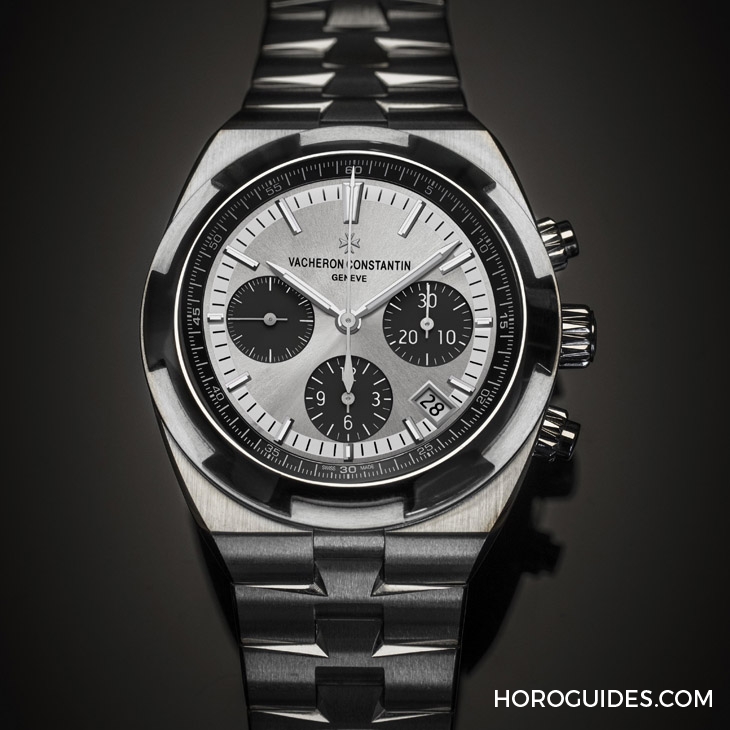 VACHERON CONSTANTIN - OVERSEAS - 5500V/110A-B686 - 黑白配，江詩丹頓Overseas計時熊貓面登場