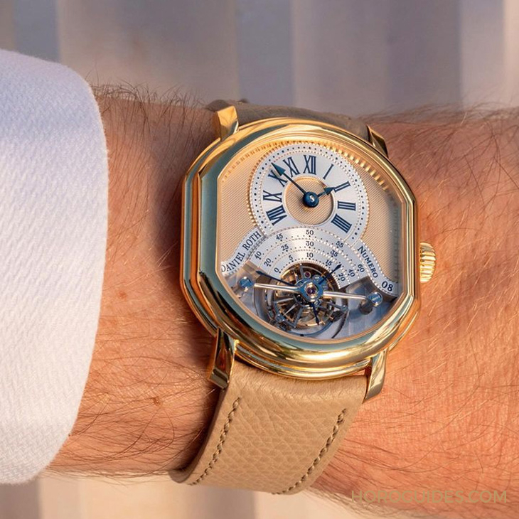 DANIEL ROTH - Daniel Roth - DR0011YG-01 - Daniel Roth回歸錶壇的第一步：復刻1988年創業之作，發表Tourbillon Souscription