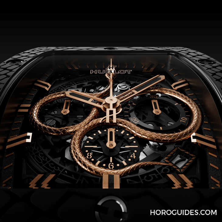 HUBLOT - SPIRIT OF BIG BANG - 642.CI.0180.RX.CNY25 - 蛇年專屬的潮流黑金|Hublot Spirit of Big Bang金蛇限量腕錶