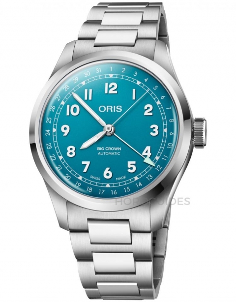 ORIS - BIG CROWN - 403 7799 4068-07 8 20 06 - 為問世近90年的經典之作注入活力色彩｜Oris Big Crown指針式日曆錶2025新作