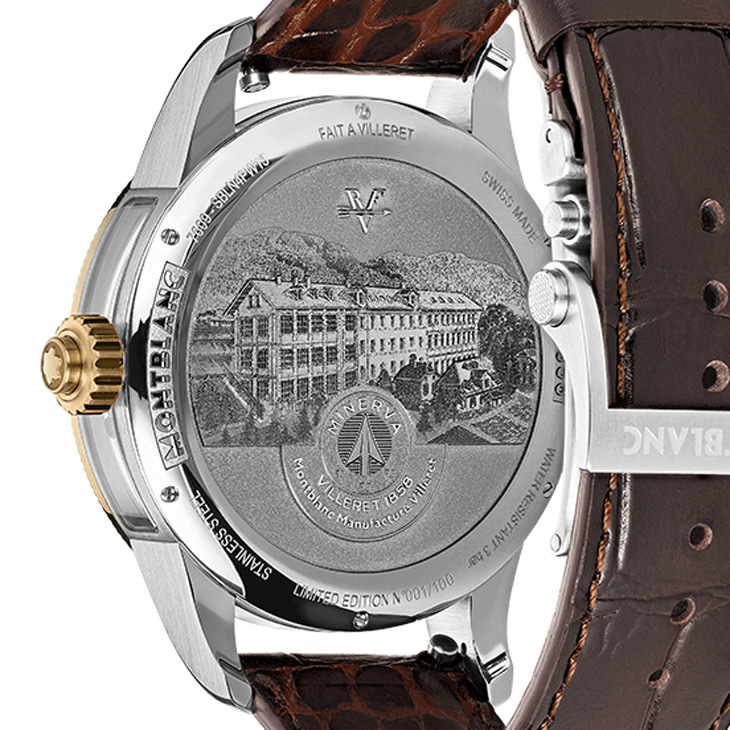 MONTBLANC - 1858 - 134281 - 以盡賞機芯為首務，MONTBLANC 1858系列Unveiled Minerva計時腕錶限量版100